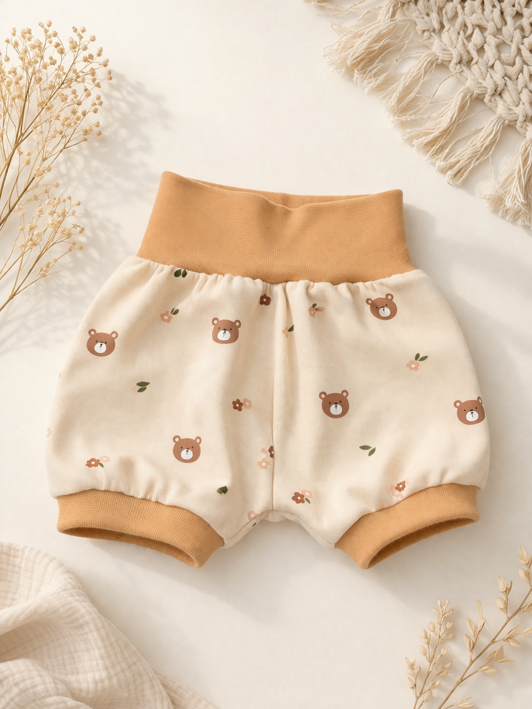 Pumphose kurz ( Bär / Braun )