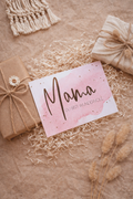 Karte mit Gold "Mama"