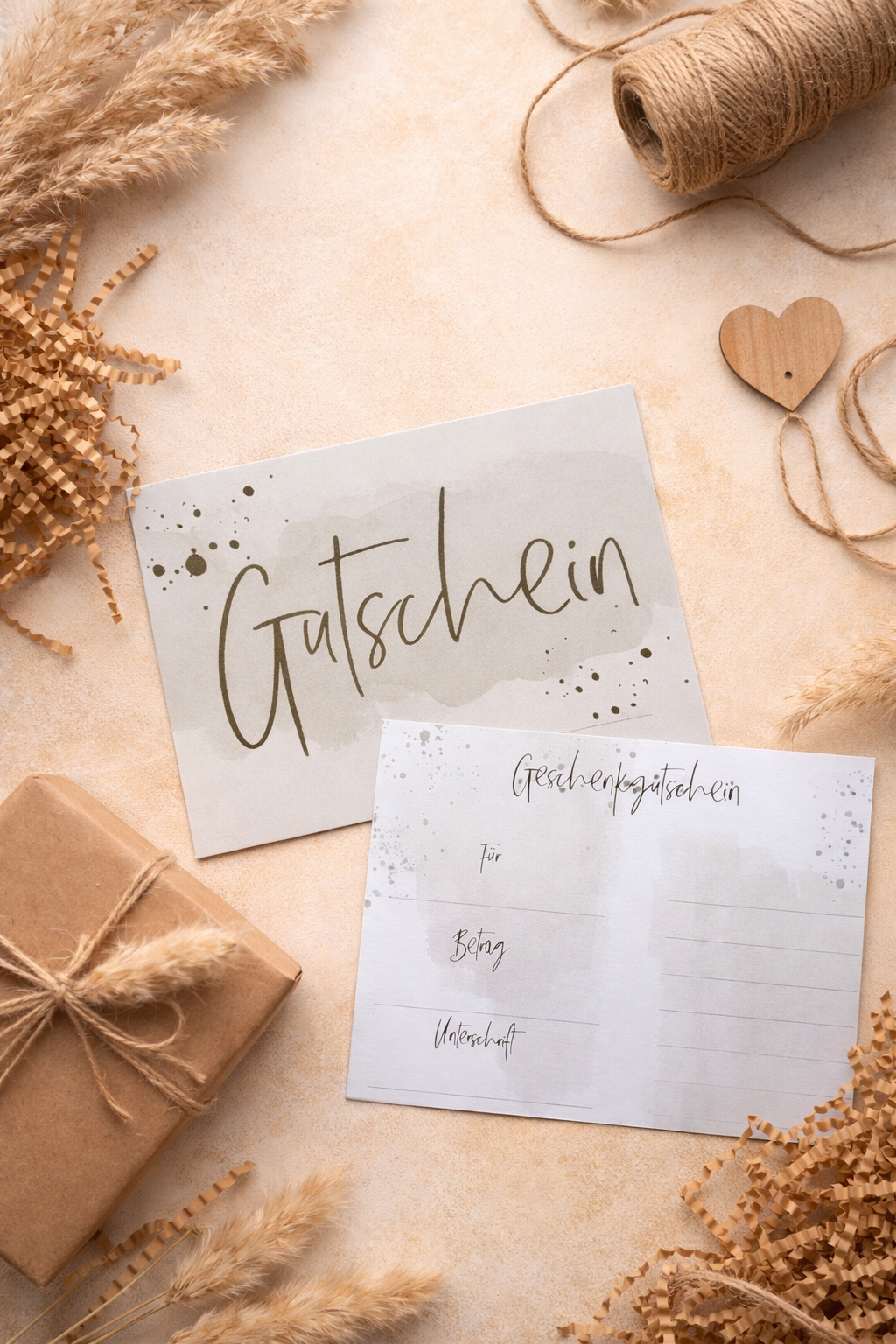 Gutschein Karte