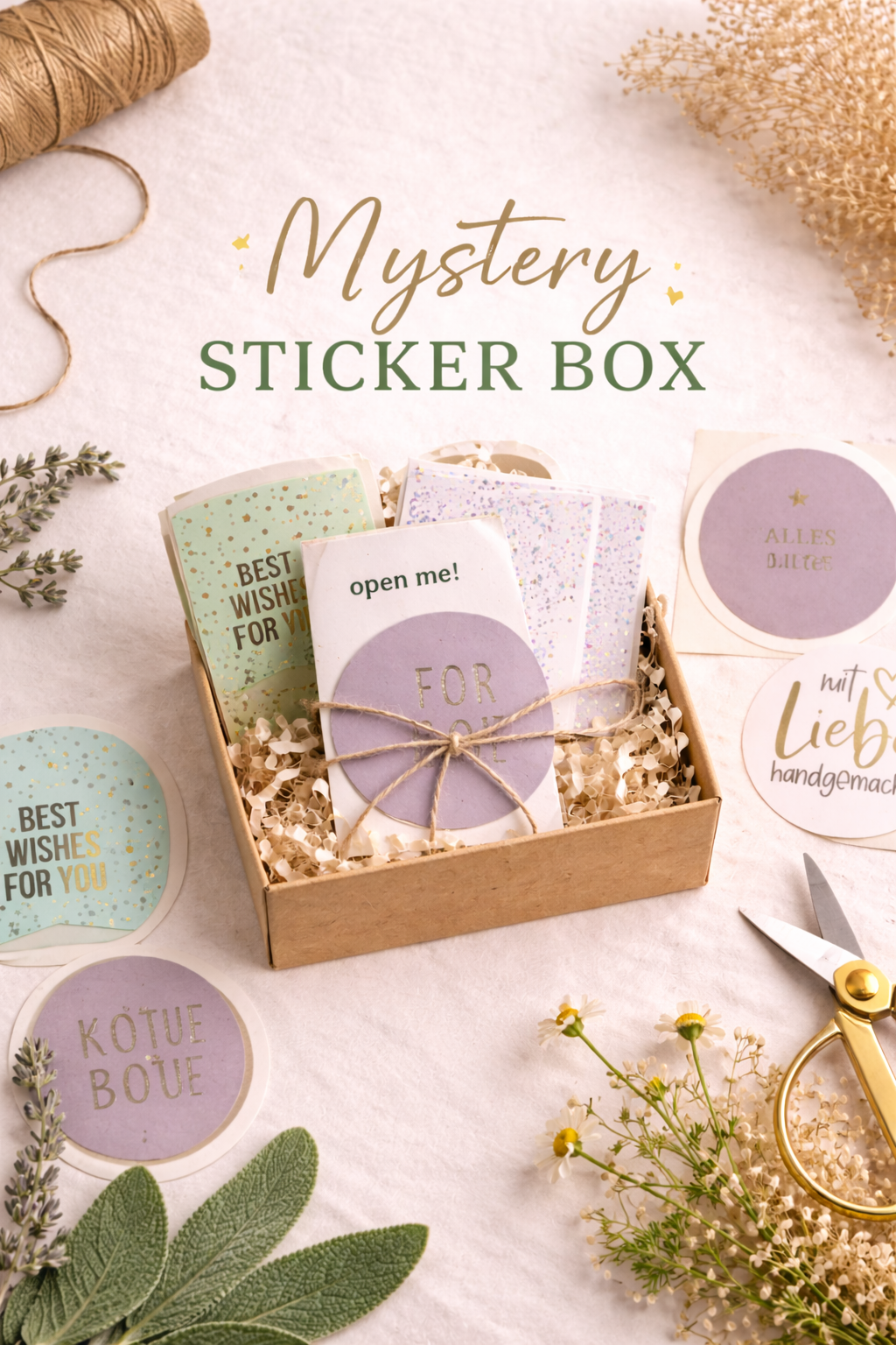 Mystery Sticker Box XS